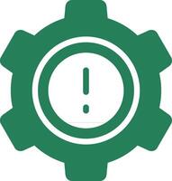 Risk Management Creative Icon Design vector