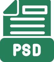 diseño de icono creativo de archivo psd vector