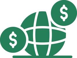 Offshore Banking Creative Icon Design vector
