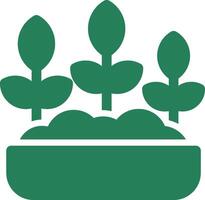 Gardening Creative Icon Design vector