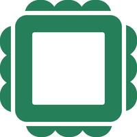 Magic Mirror Creative Icon Design vector