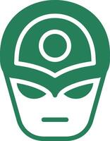 Alien Creative Icon Design vector