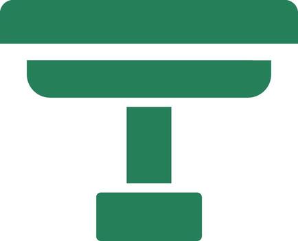 diseño de icono creativo de mesa vector