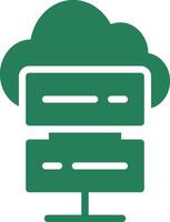 Cloud Computing Creative Icon Design vector