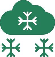 Snowy Creative Icon Design vector