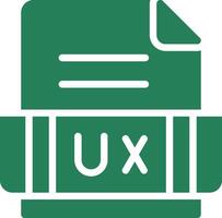 Ux Format Creative Icon Design vector