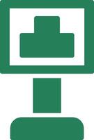 Intersection Creative Icon Design vector