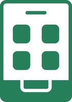 Mobile App Creative Icon Design vector