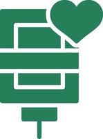 Transfusion Creative Icon Design vector