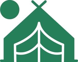 Camping Creative Icon Design vector