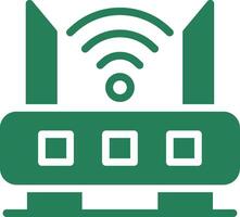 Router Creative Icon Design vector