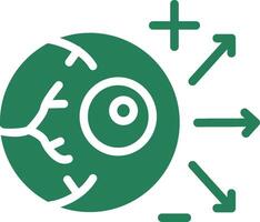 Longsighted Creative Icon Design vector