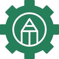 Gear Creative Icon Design vector