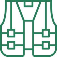 High Visibility Vest Creative Icon Design vector