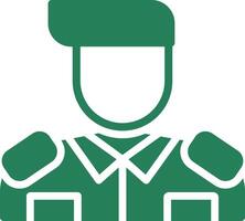 Policeman Creative Icon Design vector