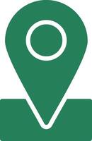 Location Pin Creative Icon Design vector