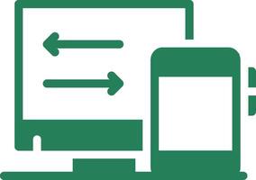 Digital Platform Creative Icon Design vector