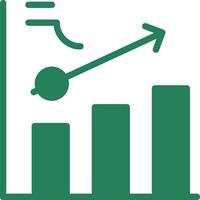 Clustered Bar Creative Icon Design vector