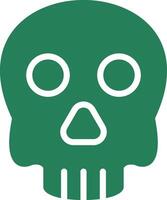 diseño de icono creativo de calavera vector