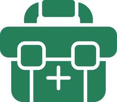 First Aid Kit Creative Icon Design vector