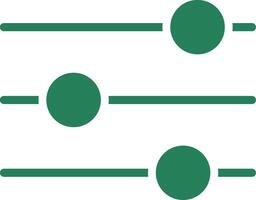 Adjust Creative Icon Design vector