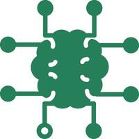 Neuroimaging Creative Icon Design vector