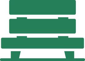 Bench Creative Icon Design vector
