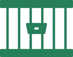 Jail Creative Icon Design vector