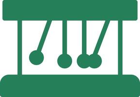 Newton Cradle Creative Icon Design vector