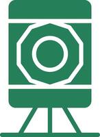 Theodolite Creative Icon Design vector