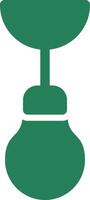 Ceiling Lamp Creative Icon Design vector
