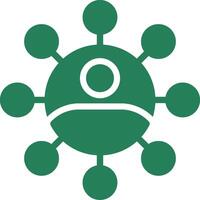 Network Creative Icon Design vector