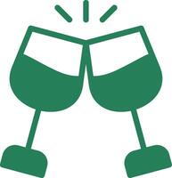 Cheers Creative Icon Design vector