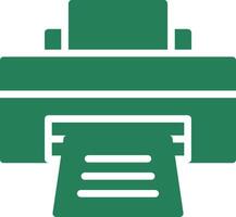 Printer Creative Icon Design vector