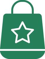 Shopping Bag Creative Icon Design vector