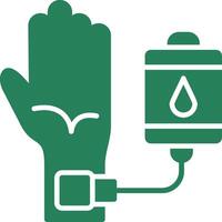 Transfusion Creative Icon Design vector