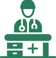 Doctor Office Creative Icon Design vector