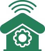 Home Automation Creative Icon Design vector