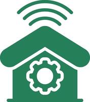 Home Automation Creative Icon Design vector