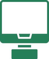 Monitor Creative Icon Design vector