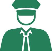 Policeman Creative Icon Design vector