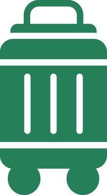 Bag Drop Kiosk Creative Icon Design