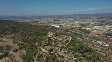 Antenne Aussicht von Claramunt Schloss video