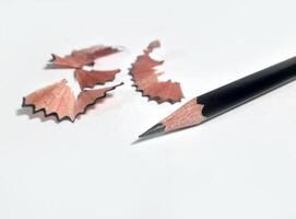 a pencil that has been sharpened and ready to be used for writing photo