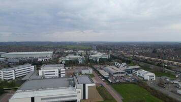 Central Hatfield City and Downtown of Hertfordshire, England, United Kingdom. March 9th, 2024 video