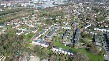 central Hatfield cidade e centro da cidade do hertfordshire, Inglaterra, Unidos reino. marcha 9º, 2024 video