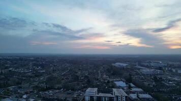 central hattfält stad och stadens centrum av hertfordshire, England, förenad rike. Mars 9:e, 2024 video