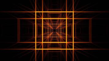Orange and White Abstract Squares Moving Background VJ Loop video