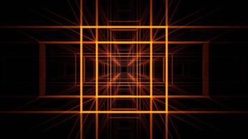 Orange and White Abstract Squares Moving Background VJ Loop video