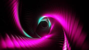 Pink and Turquoise Hypnotic Background Loop Animation video